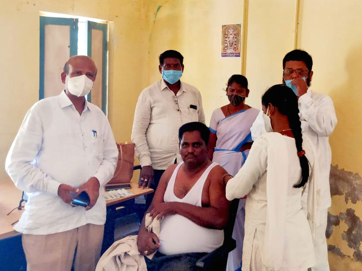 People Getting Vaccinated Photo Gallery - Sakshi30