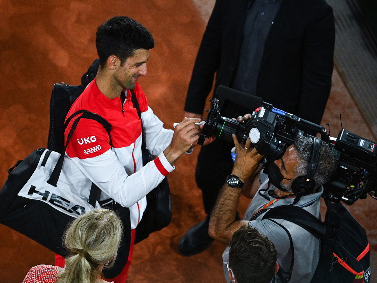 French Open 2021 Djokovic and Nadal Match Photos - Sakshi21