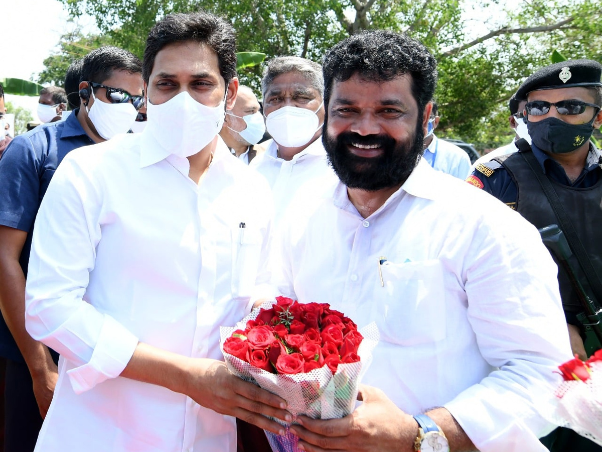 CM YS Jagan Lays Foundation Stone For Krishna River Karakatta - Sakshi8