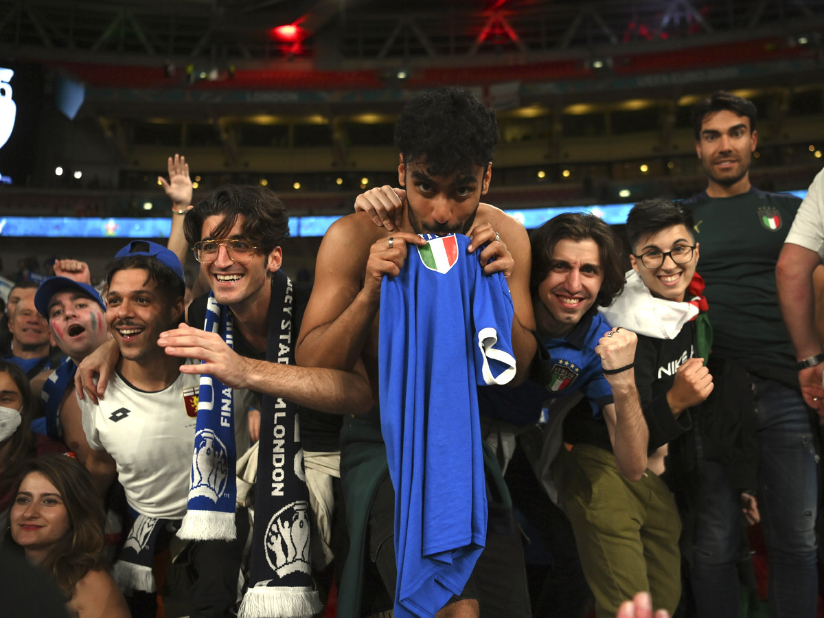 Italy beat England to win the Euro 2020 soccer championships  - Sakshi12