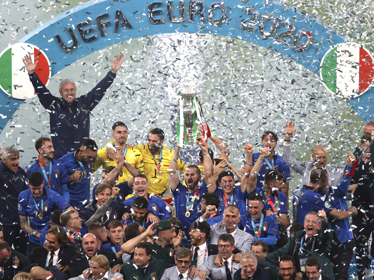 Italy beat England to win the Euro 2020 soccer championships  - Sakshi23