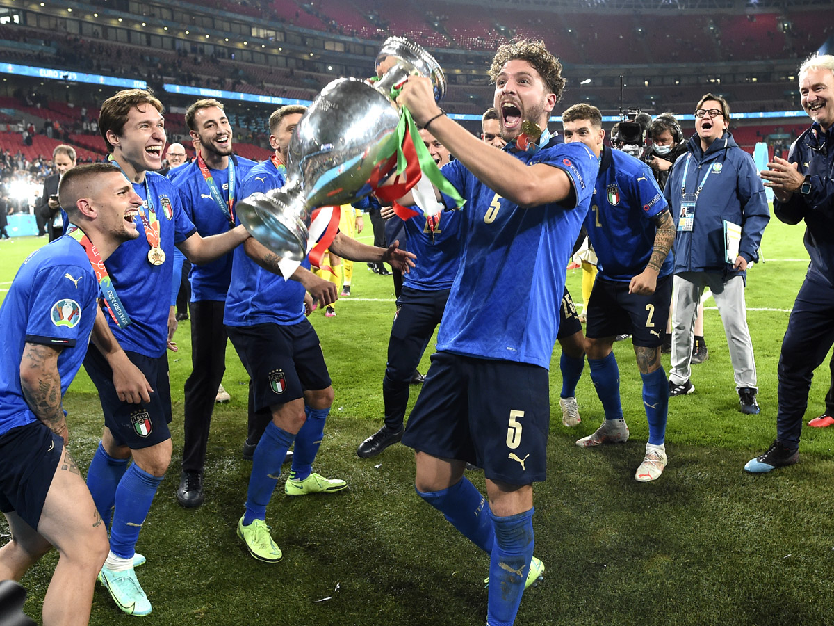 Italy beat England to win the Euro 2020 soccer championships  - Sakshi26