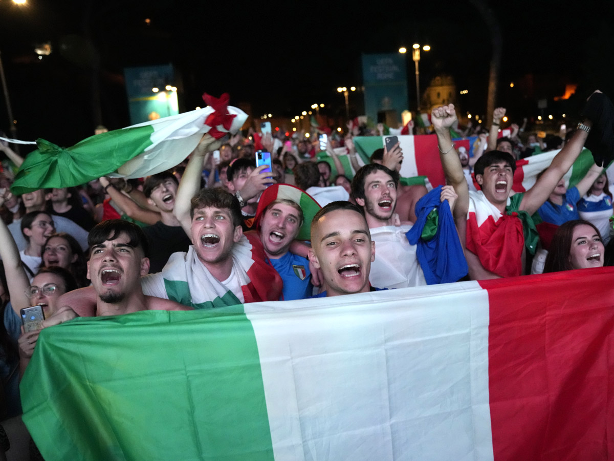 Italy beat England to win the Euro 2020 soccer championships  - Sakshi28