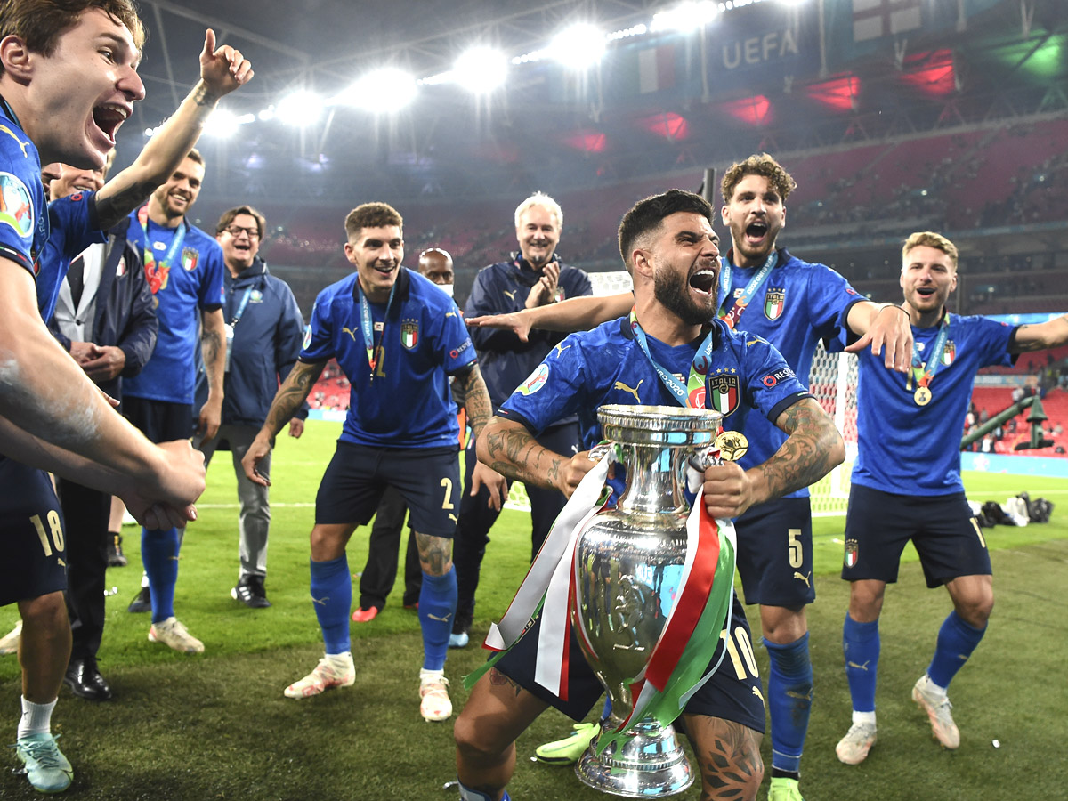 Italy beat England to win the Euro 2020 soccer championships  - Sakshi30