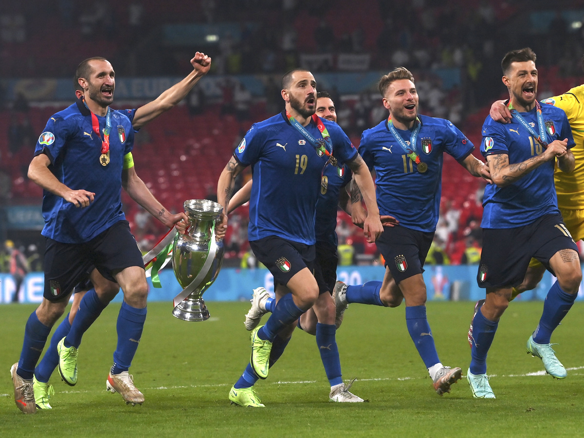 Italy beat England to win the Euro 2020 soccer championships  - Sakshi9