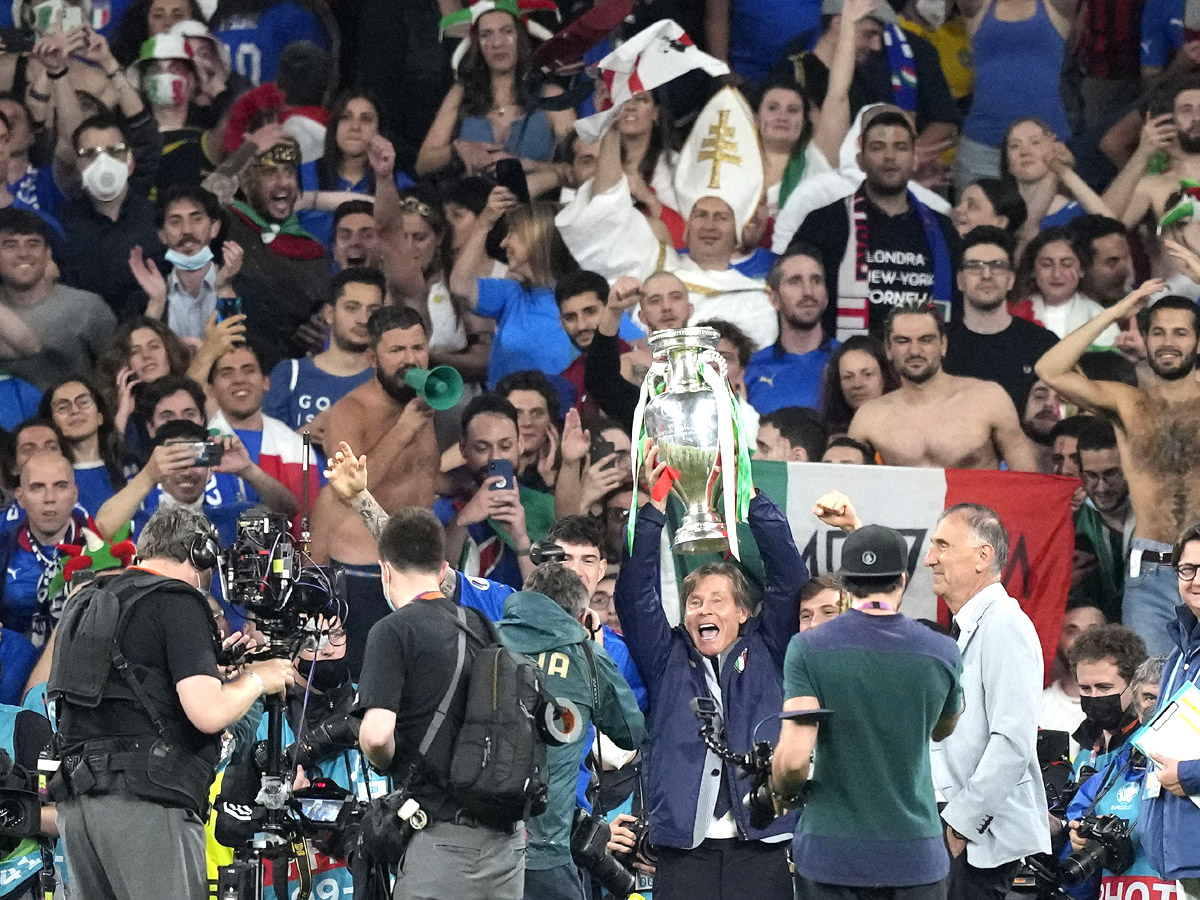 Italy beat England to win the Euro 2020 soccer championships  - Sakshi10