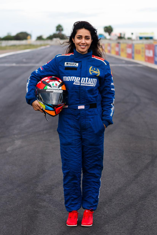 Nivetha Pethuraj has completed Level 1 of the Formula race car - Sakshi16