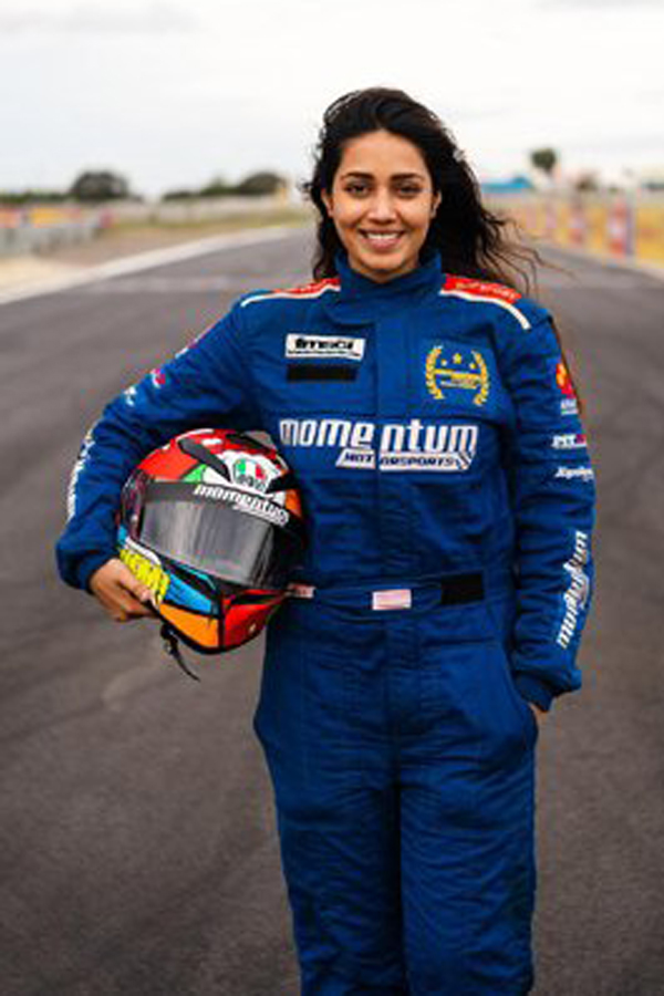 Nivetha Pethuraj has completed Level 1 of the Formula race car - Sakshi17