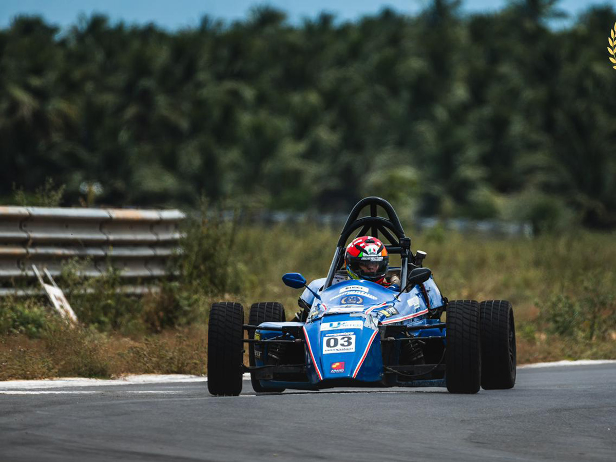 Nivetha Pethuraj has completed Level 1 of the Formula race car - Sakshi3