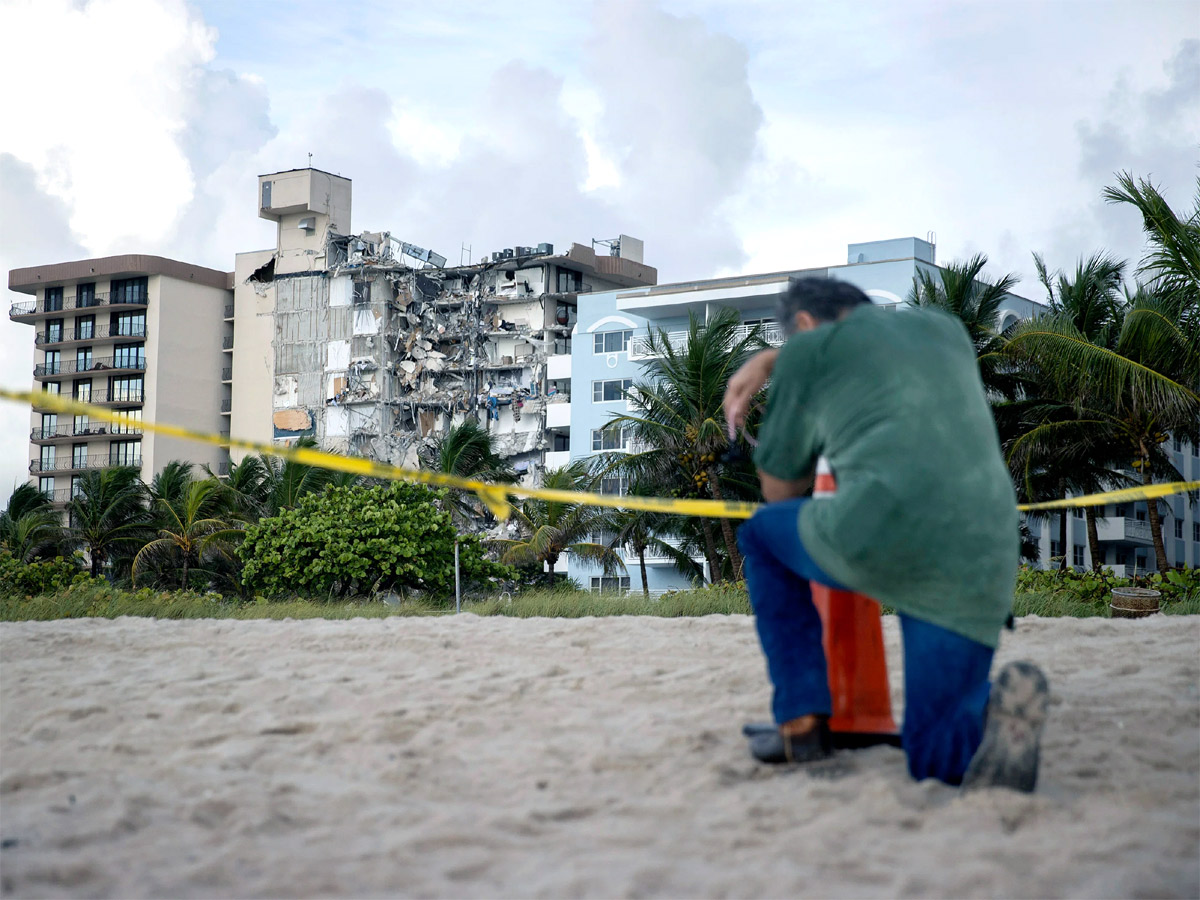 Rescue Ongoing After Miami Condo Partially Photos - Sakshi3