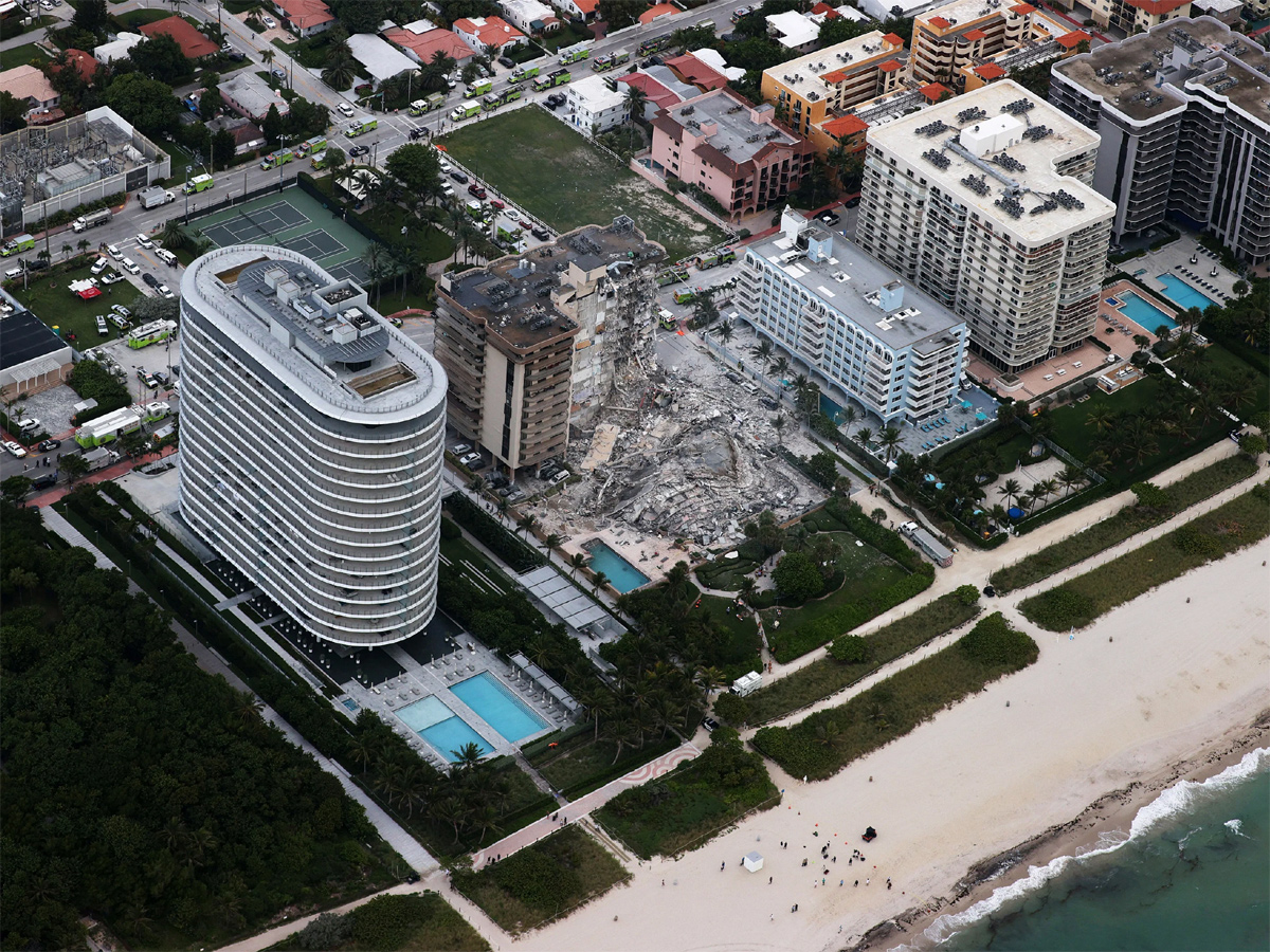 Rescue Ongoing After Miami Condo Partially Photos - Sakshi8