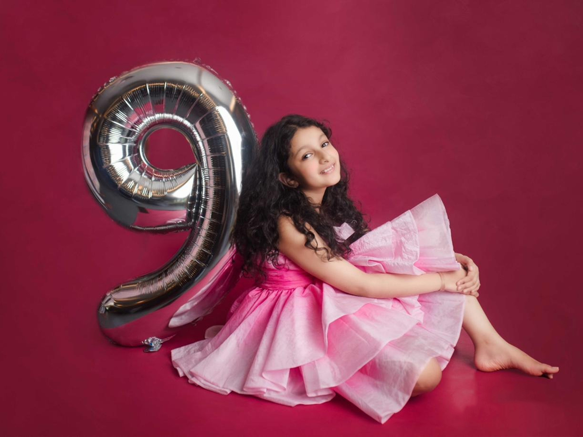 Happy Birthday Little Princess Sitara Pics - Sakshi1