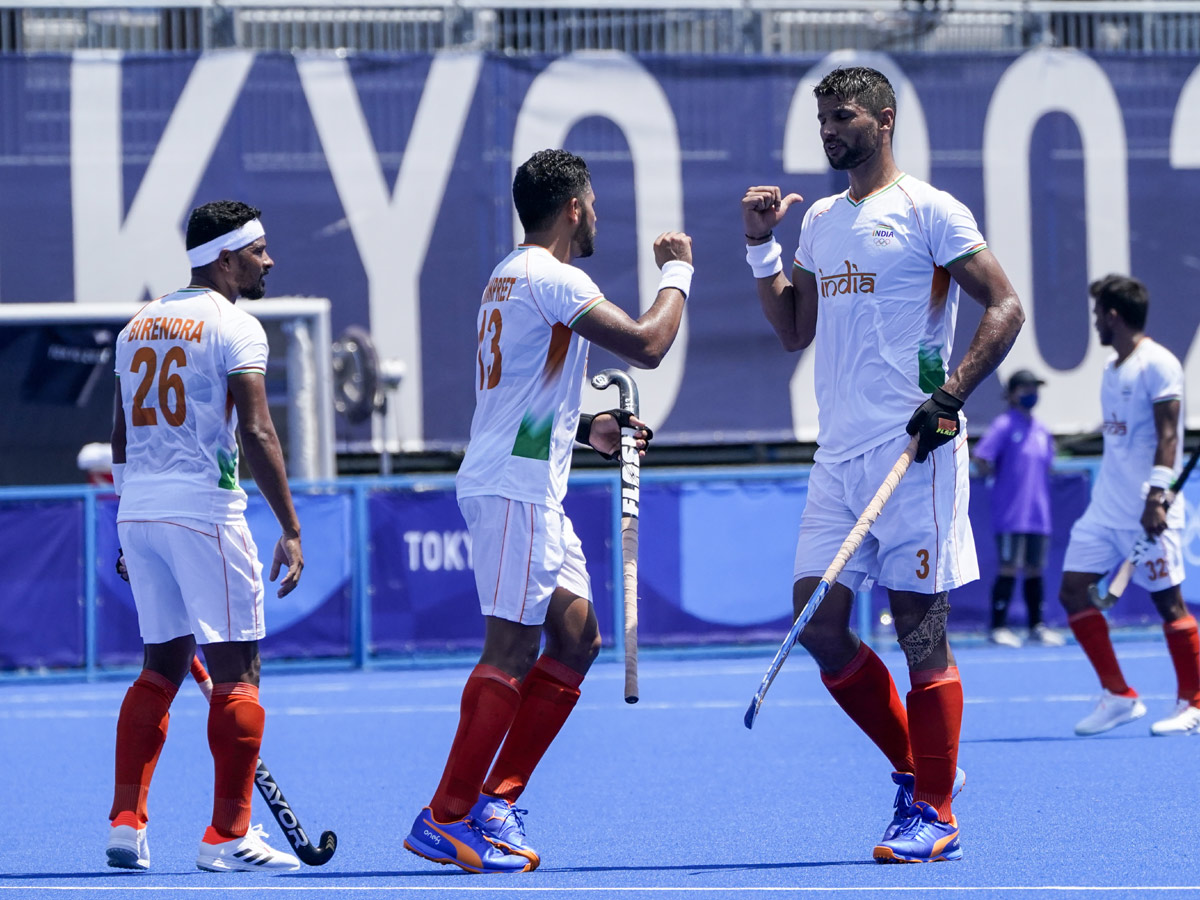 Tokyo Olympics Hockey Men Match  - Sakshi8