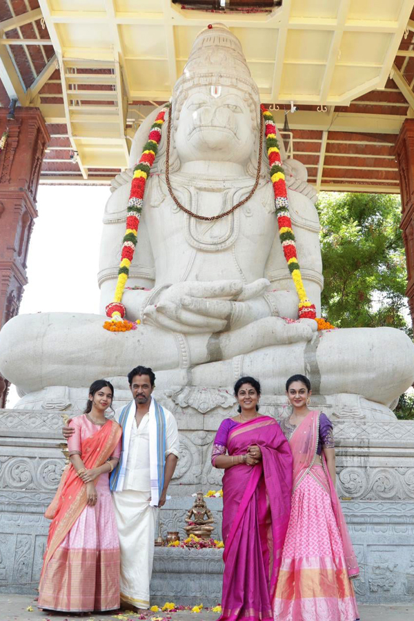 Hanuman temple constructed by Arjun Sarja in Chennai - Sakshi22