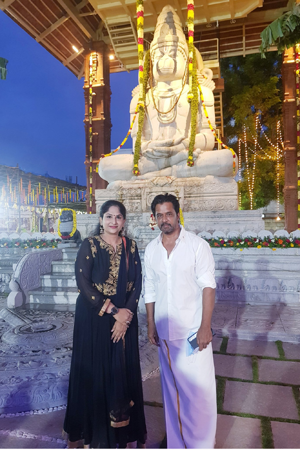 Hanuman temple constructed by Arjun Sarja in Chennai - Sakshi26