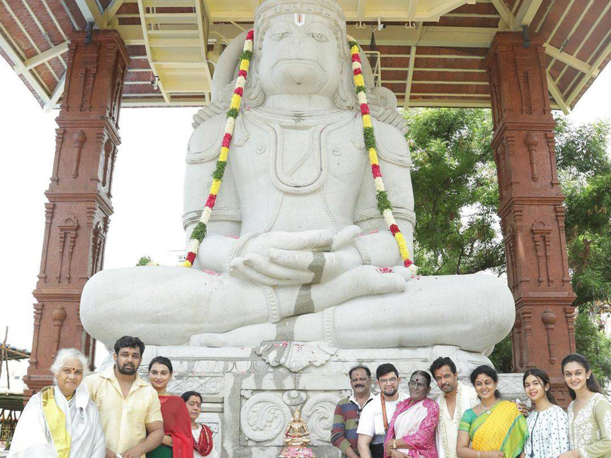 Hanuman temple constructed by Arjun Sarja in Chennai - Sakshi6