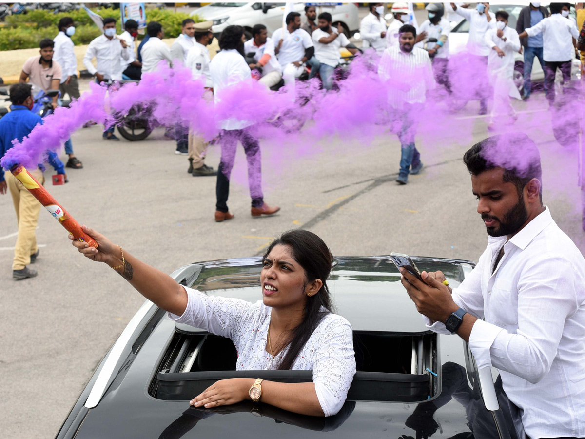 YSR Telangana Party Flag Innovation Photo Gallery - Sakshi15