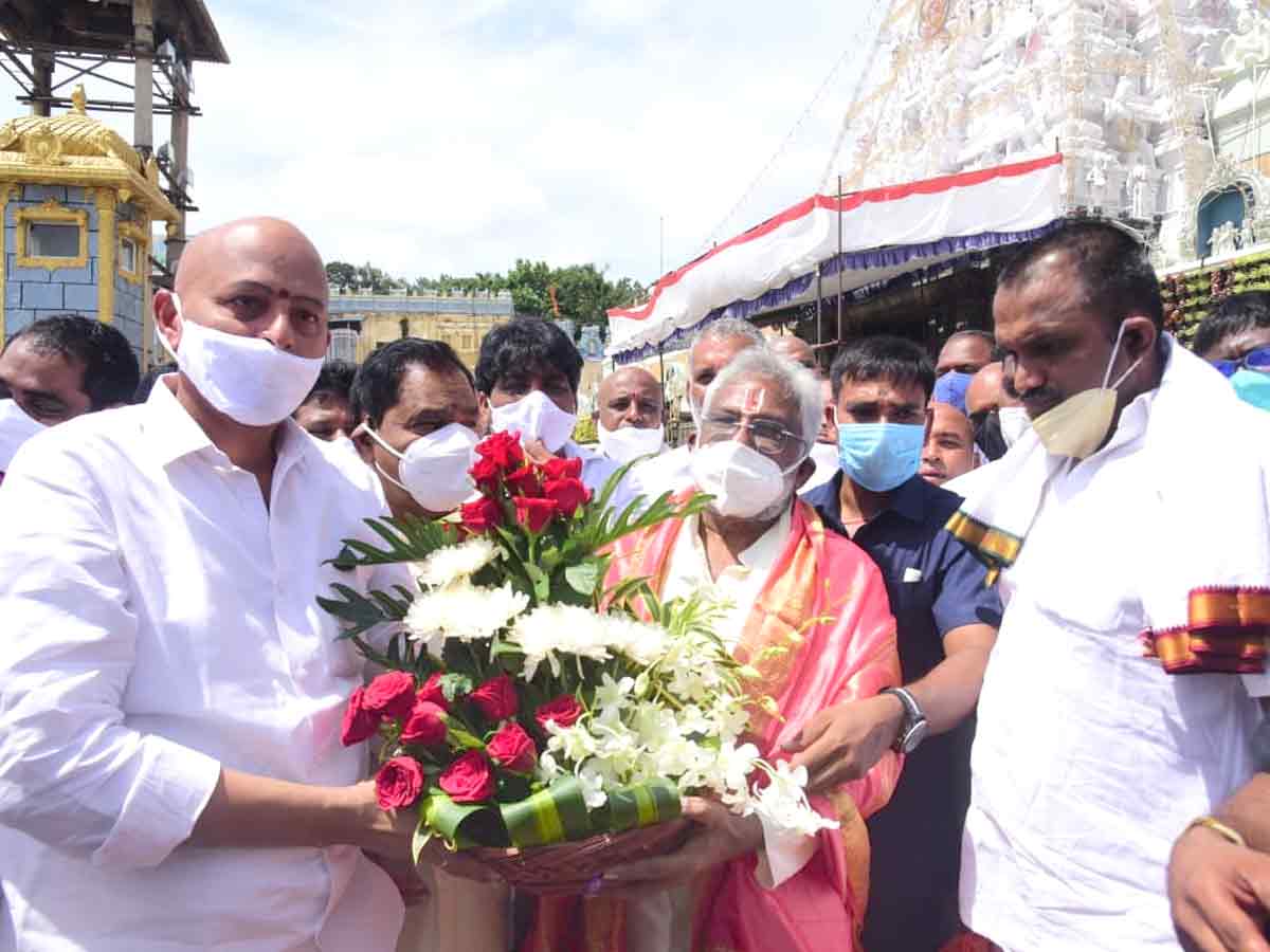 YV Subba Reddy Sworn As TTD Chairman 2nd Term Photo Gallery - Sakshi19