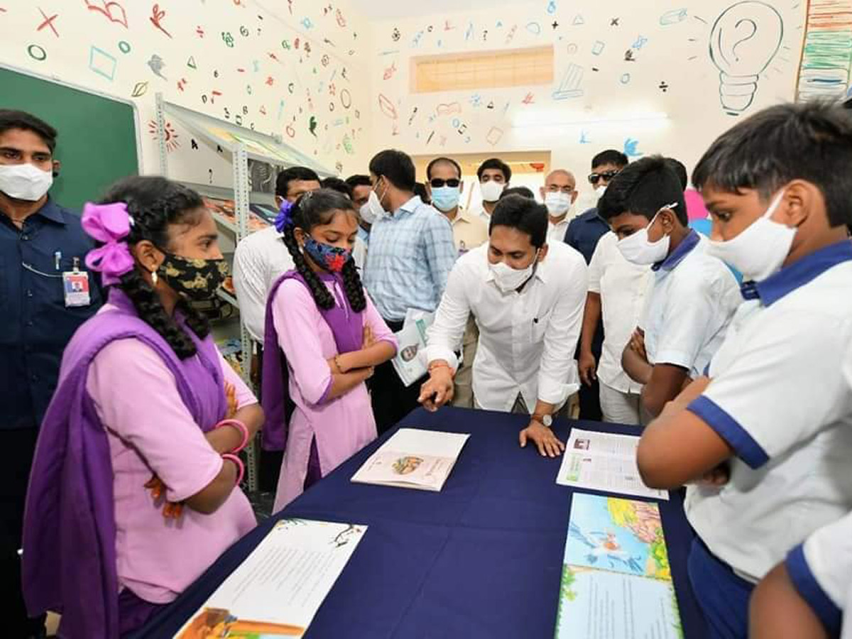 CM YS Jagan Visits East Godavari To Launch 2nd Phase Manabadi Nadu Nedu Photo Gallery - Sakshi15