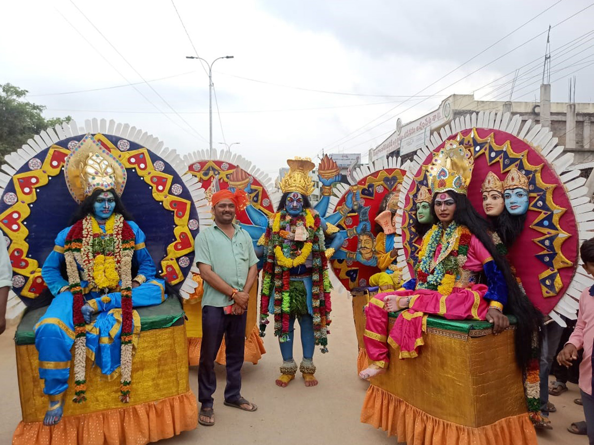 Teej Festival Grandly Celebrated by Tribals at Achampet - Sakshi22