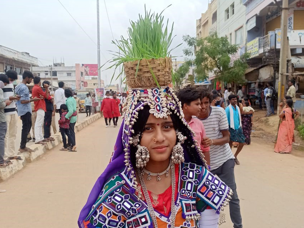 Teej Festival Grandly Celebrated by Tribals at Achampet - Sakshi29