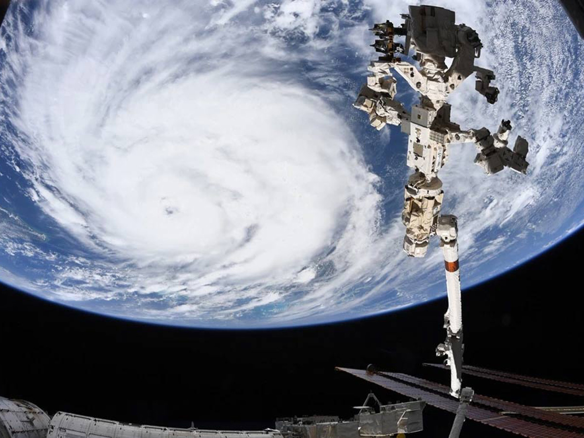 Hurricane Ida Space Photos - Sakshi1