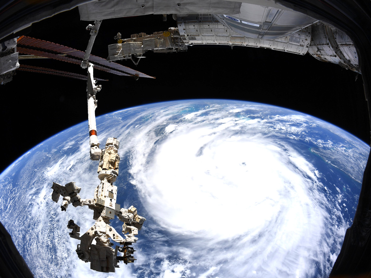 Hurricane Ida Space Photos - Sakshi2