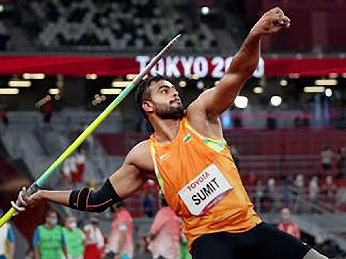 Tokyo Paralympics: Sumit Antil wins gold in javelin throw Photo Gallery - Sakshi4