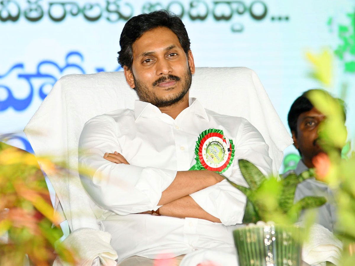 CM YS Jagan Inaugurates Vana Mahotsavam 2021 In Mangalagiri Photo Gallery - Sakshi19