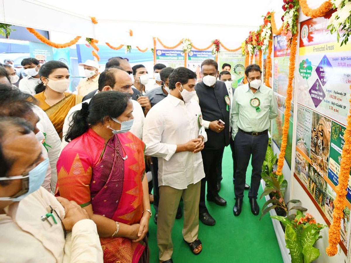 CM YS Jagan Inaugurates Vana Mahotsavam 2021 In Mangalagiri Photo Gallery - Sakshi9