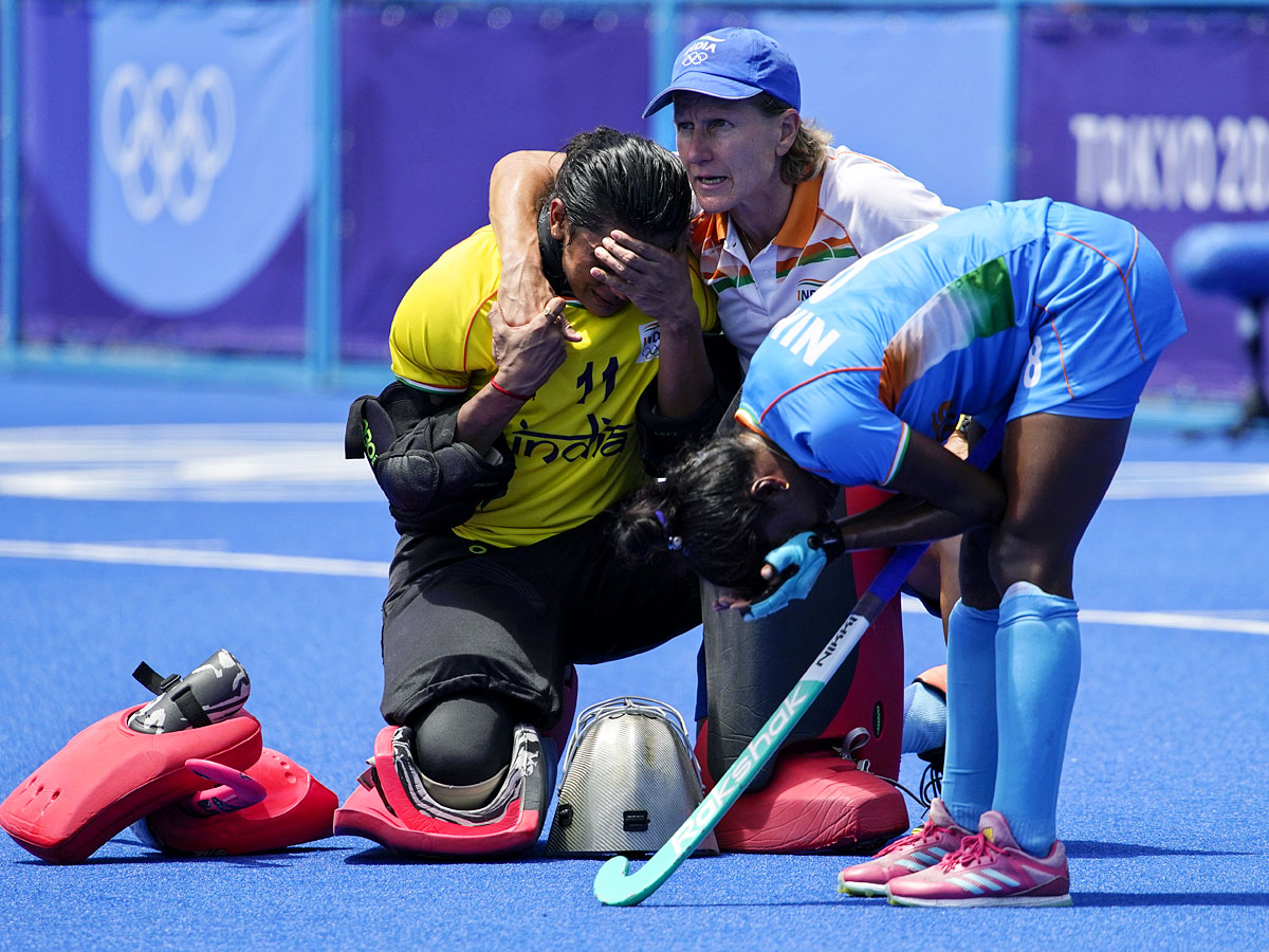 Indian Women Hockey Team Lost In Bronze Match But Wins Hearts Photo Gallery - Sakshi1