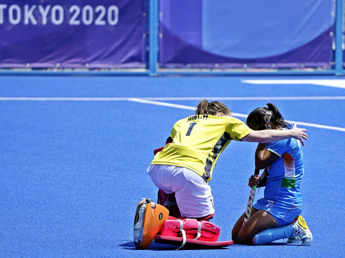 Indian Women Hockey Team Lost In Bronze Match But Wins Hearts Photo Gallery - Sakshi12