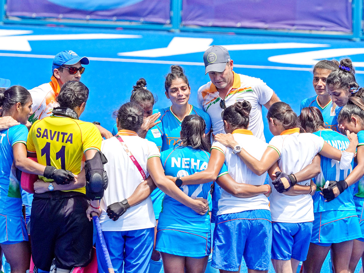 Indian Women Hockey Team Lost In Bronze Match But Wins Hearts Photo Gallery - Sakshi13