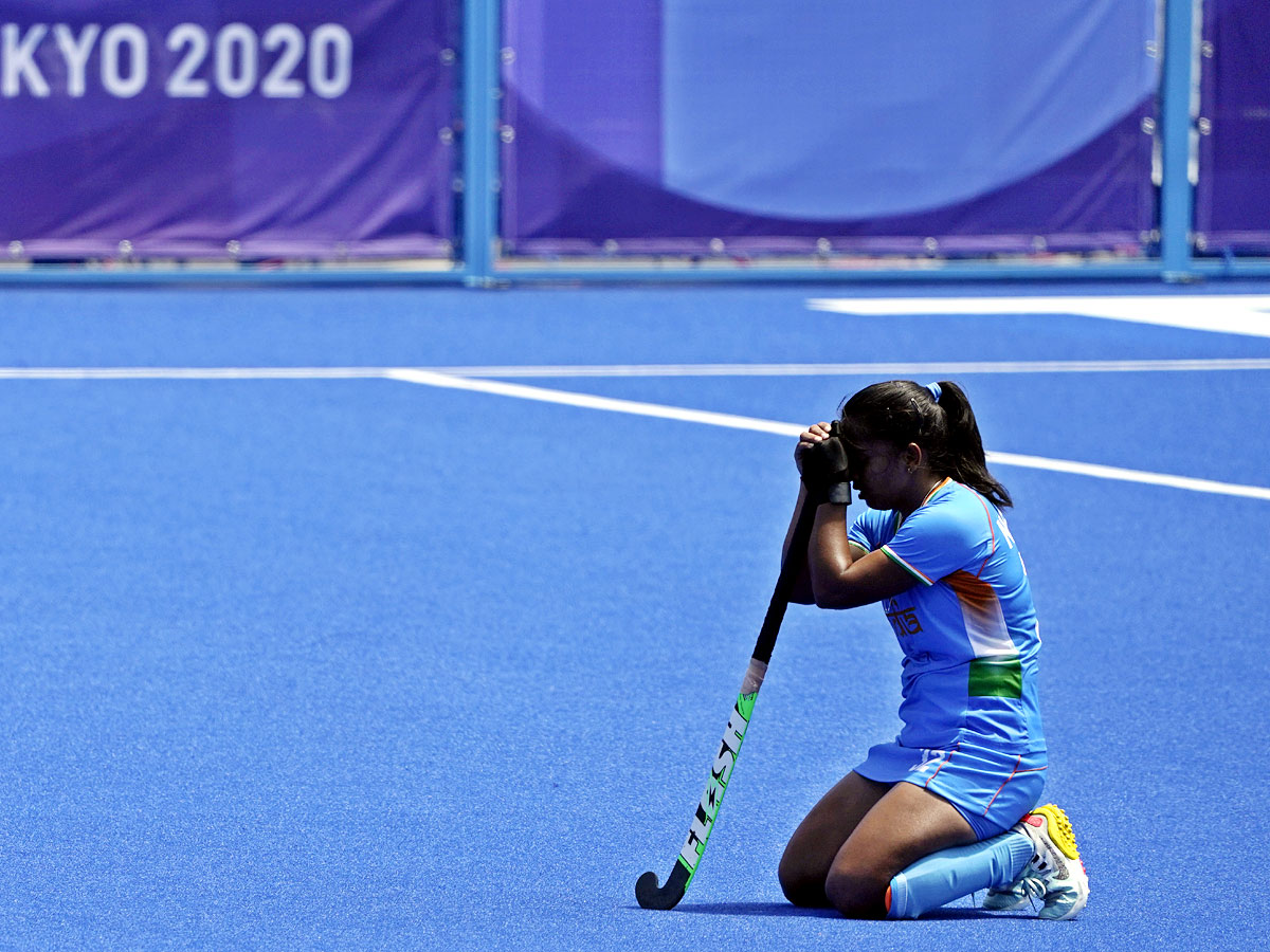 Indian Women Hockey Team Lost In Bronze Match But Wins Hearts Photo Gallery - Sakshi5