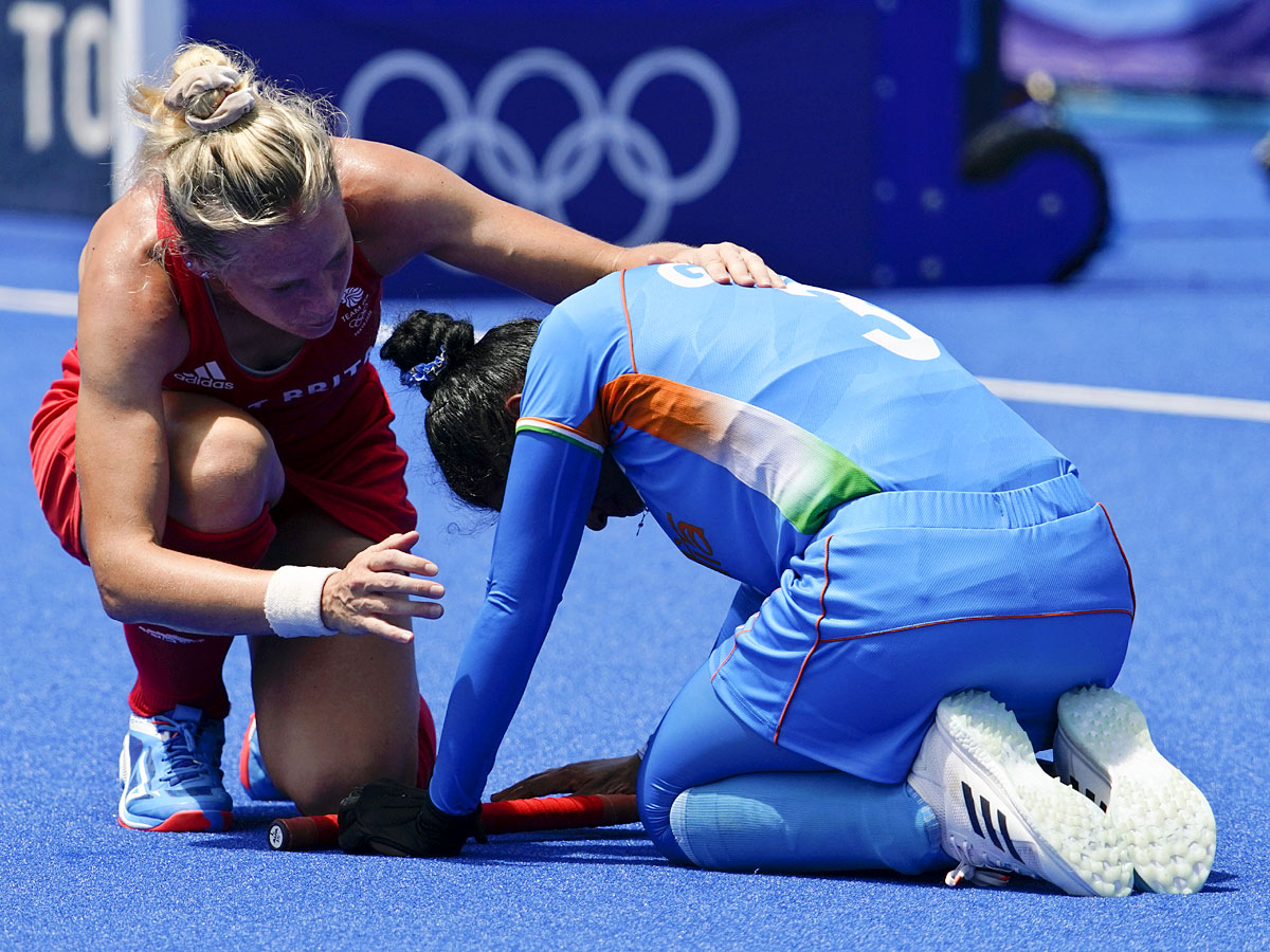 Indian Women Hockey Team Lost In Bronze Match But Wins Hearts Photo Gallery - Sakshi7