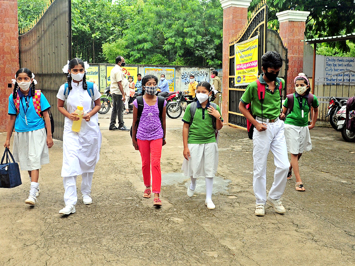 Schools Reopened in Telangana Photo Gallery - Sakshi15