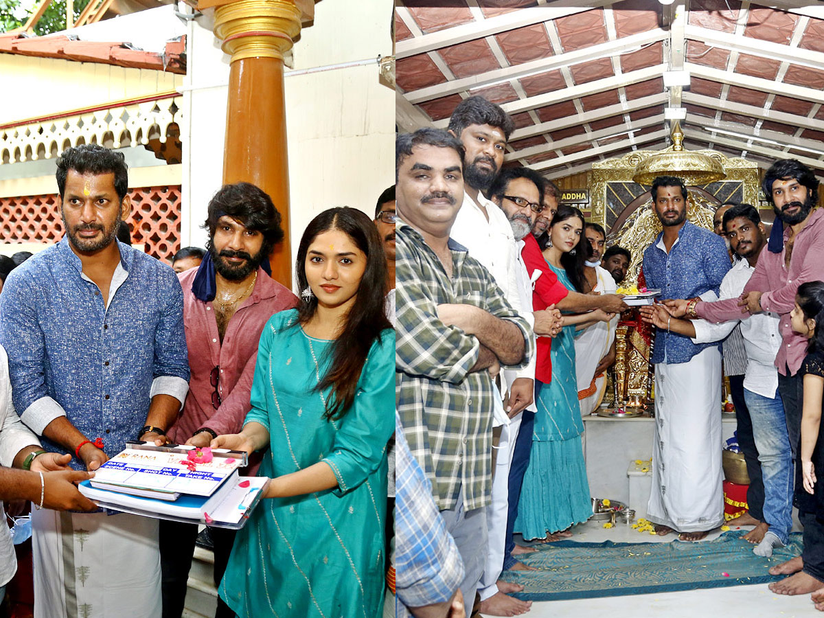 Vishal32 Launched Auspiciously With a Pooja Photo Gallery - Sakshi1