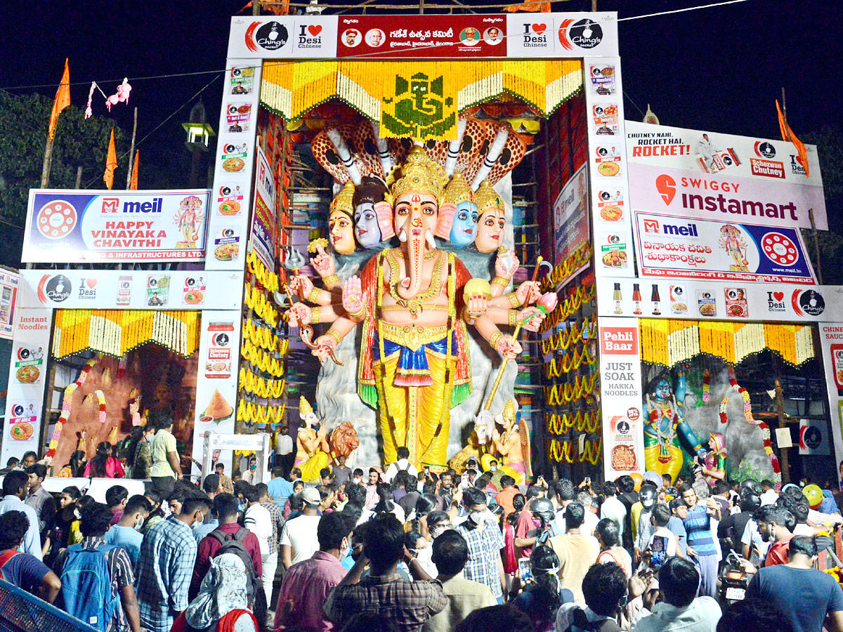 Khairatabad Ganesh 2021 Photo Gallery - Sakshi1