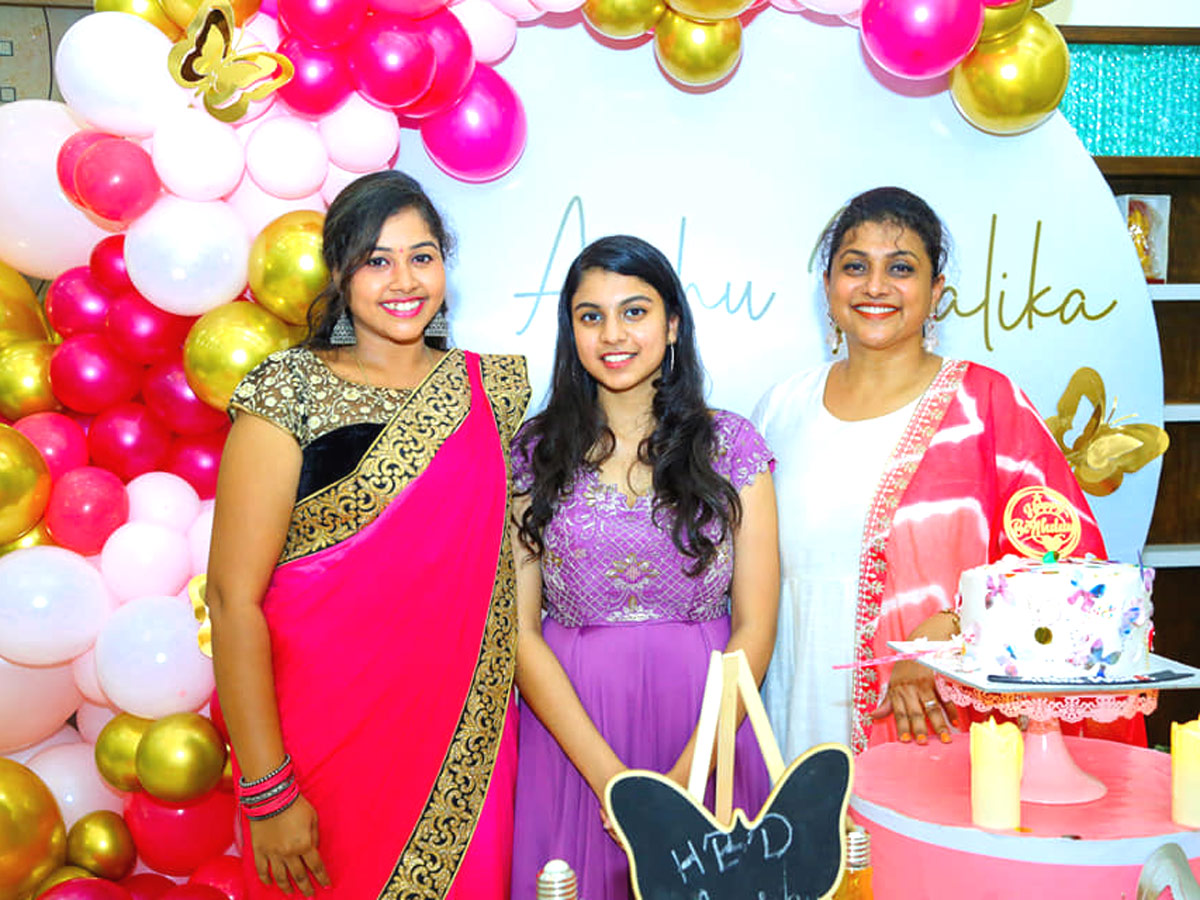 Roja Celebrates Daughter Anshu Malika's birthday Photo Gallery - Sakshi12