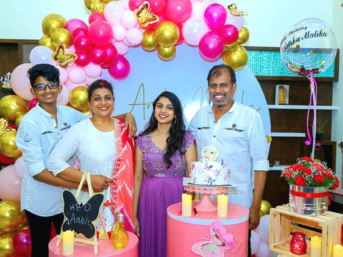 Roja Celebrates Daughter Anshu Malika's birthday Photo Gallery - Sakshi2