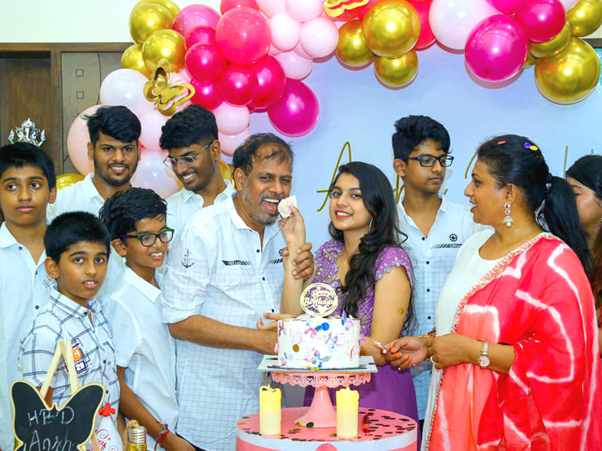 Roja Celebrates Daughter Anshu Malika's birthday Photo Gallery - Sakshi7