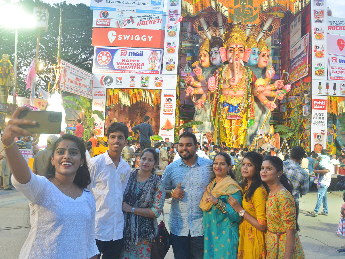 Khairatabad Ganesh Statue 2021 Photo Gallery - Sakshi5