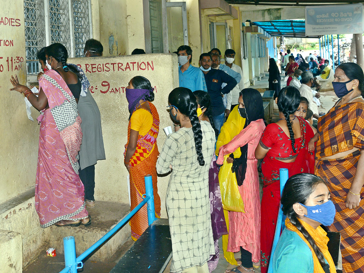 Patient Queue For Fever‌ Hospital Photo Gallery - Sakshi3