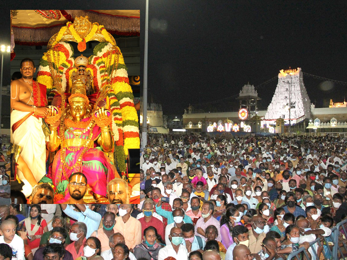 Tirumala Pournami Garuda Seva Photos - Sakshi1