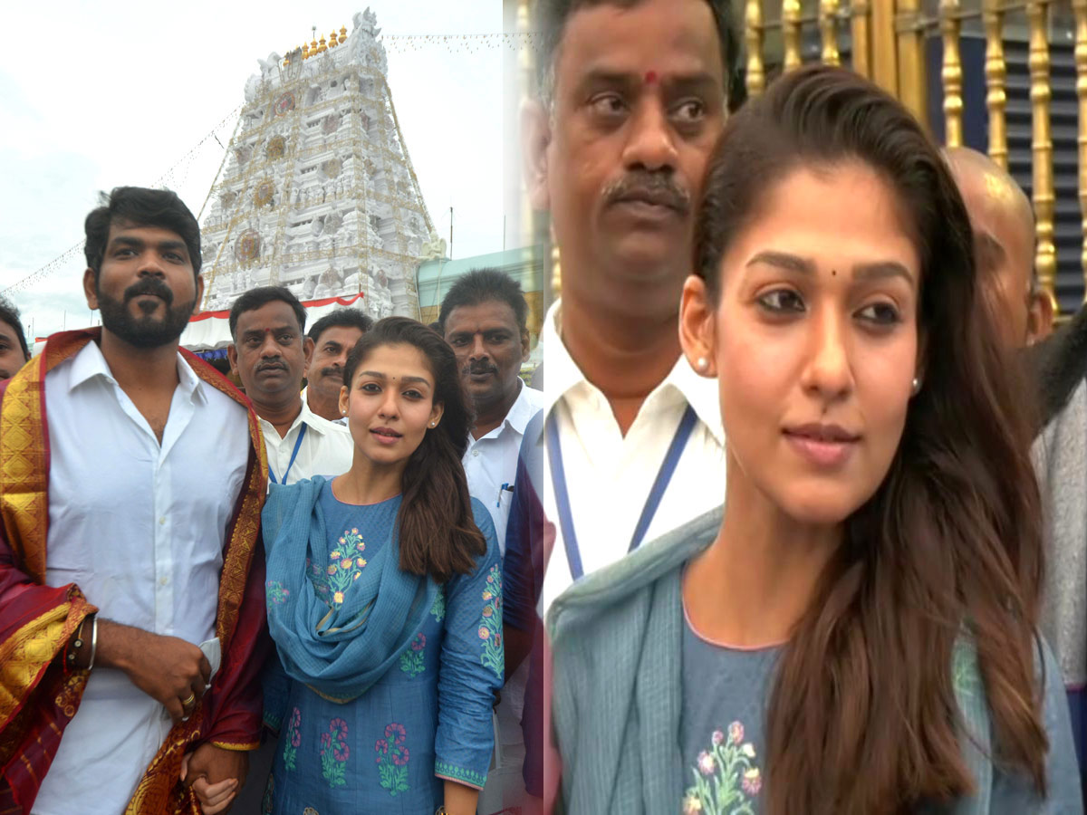 Dil Raju Vamsi Paidipally And Nayanathara Visits Tirumala Photo Gallery - Sakshi1