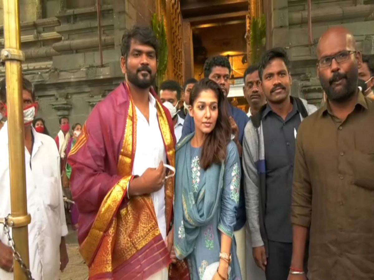 Dil Raju Vamsi Paidipally And Nayanathara Visits Tirumala Photo Gallery - Sakshi3