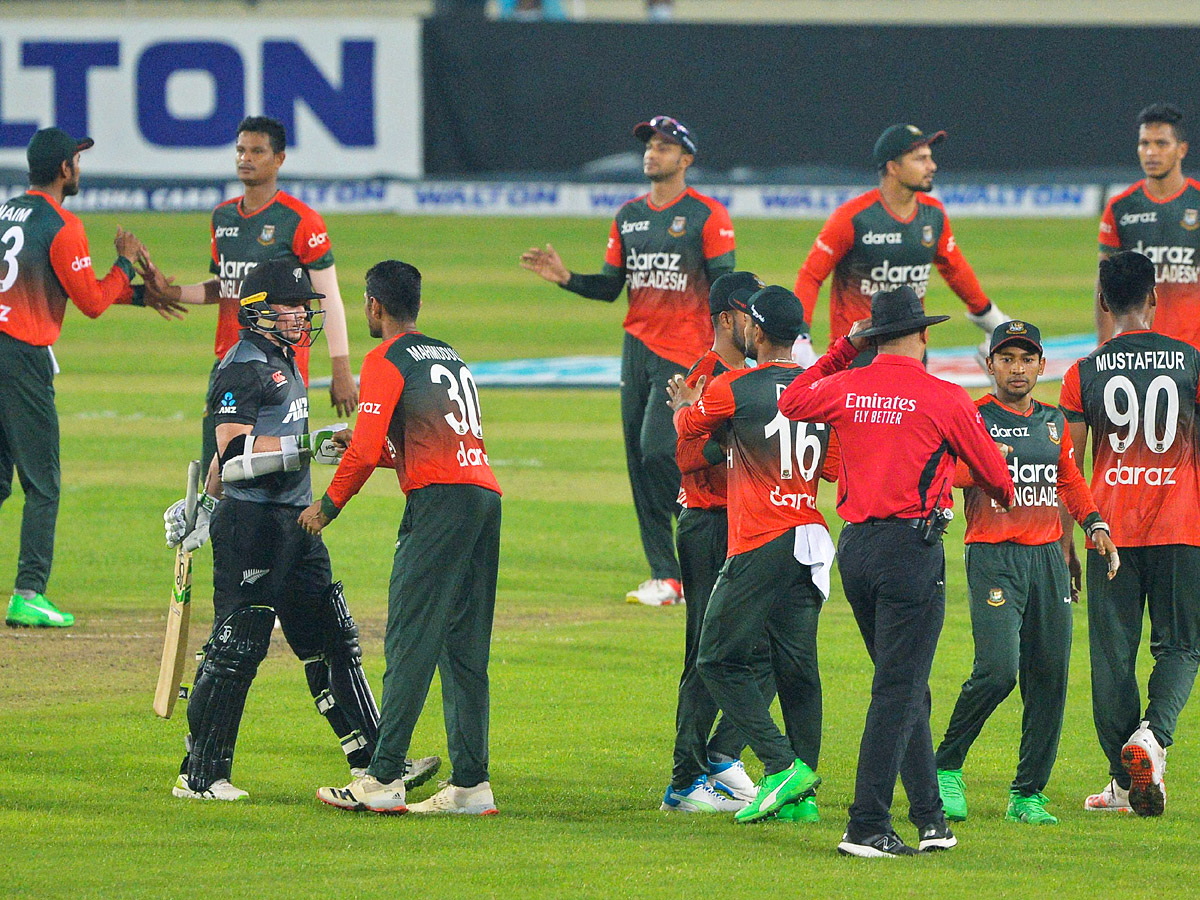 Bangladesh earns 4 run victory over New Zealand in 2nd T20 Photo Gallery - Sakshi1