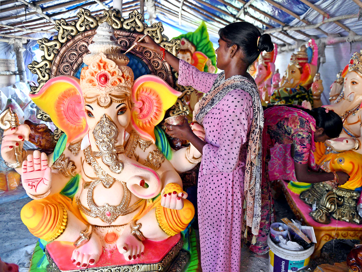 Ganapati Chaturthi 2021 Photos - Sakshi16