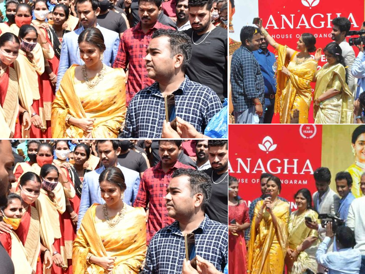 Keerthy suresh visits Nizamabad for shop opening Photo Gallery - Sakshi4