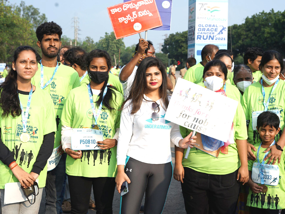 NMDC Cancer Run 2021 Photo Gallery  - Sakshi21